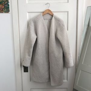 Uniqlo Teddy Bear Nub Fleece Coat